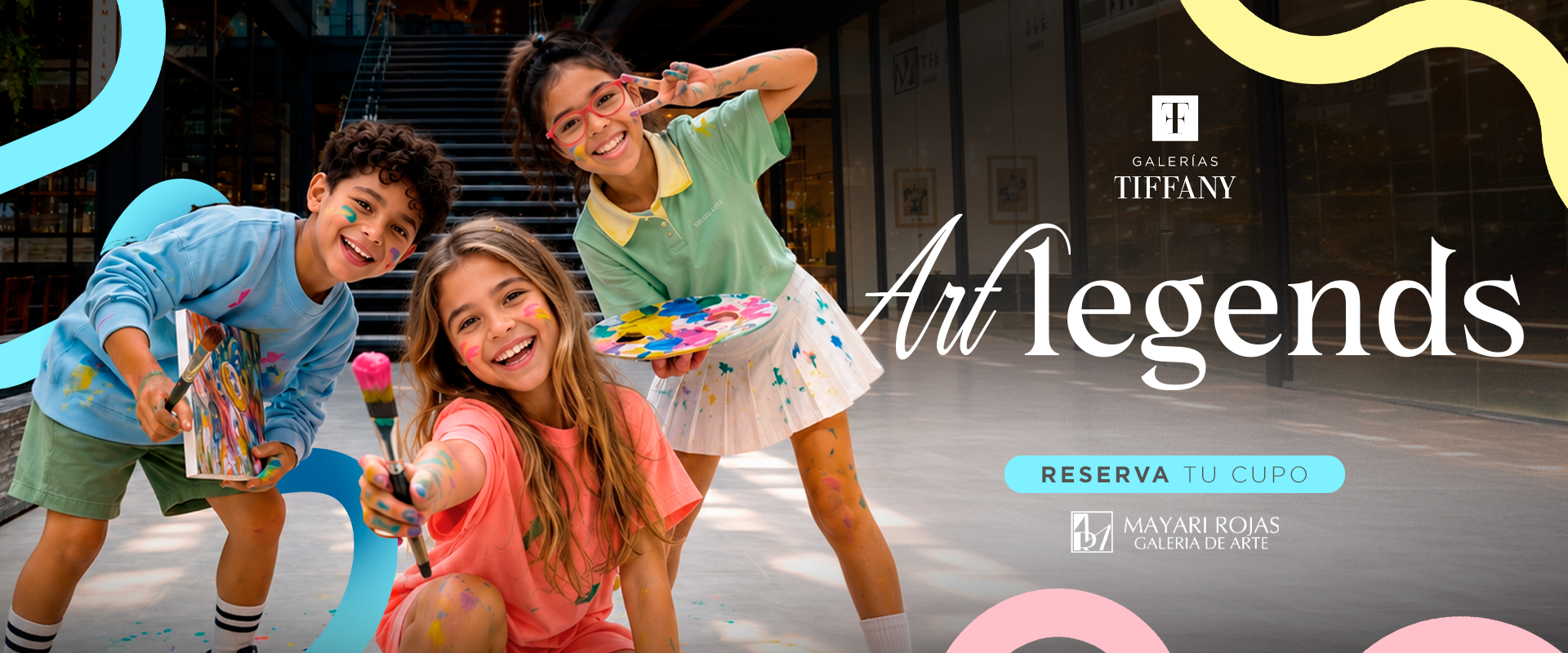 Art Legends - Galerias Tiffany (Hero Desktop)