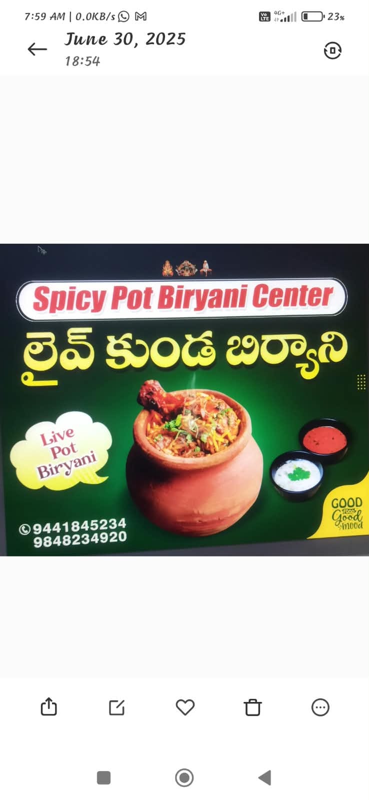 Tuni's Live Kunda Biriyani