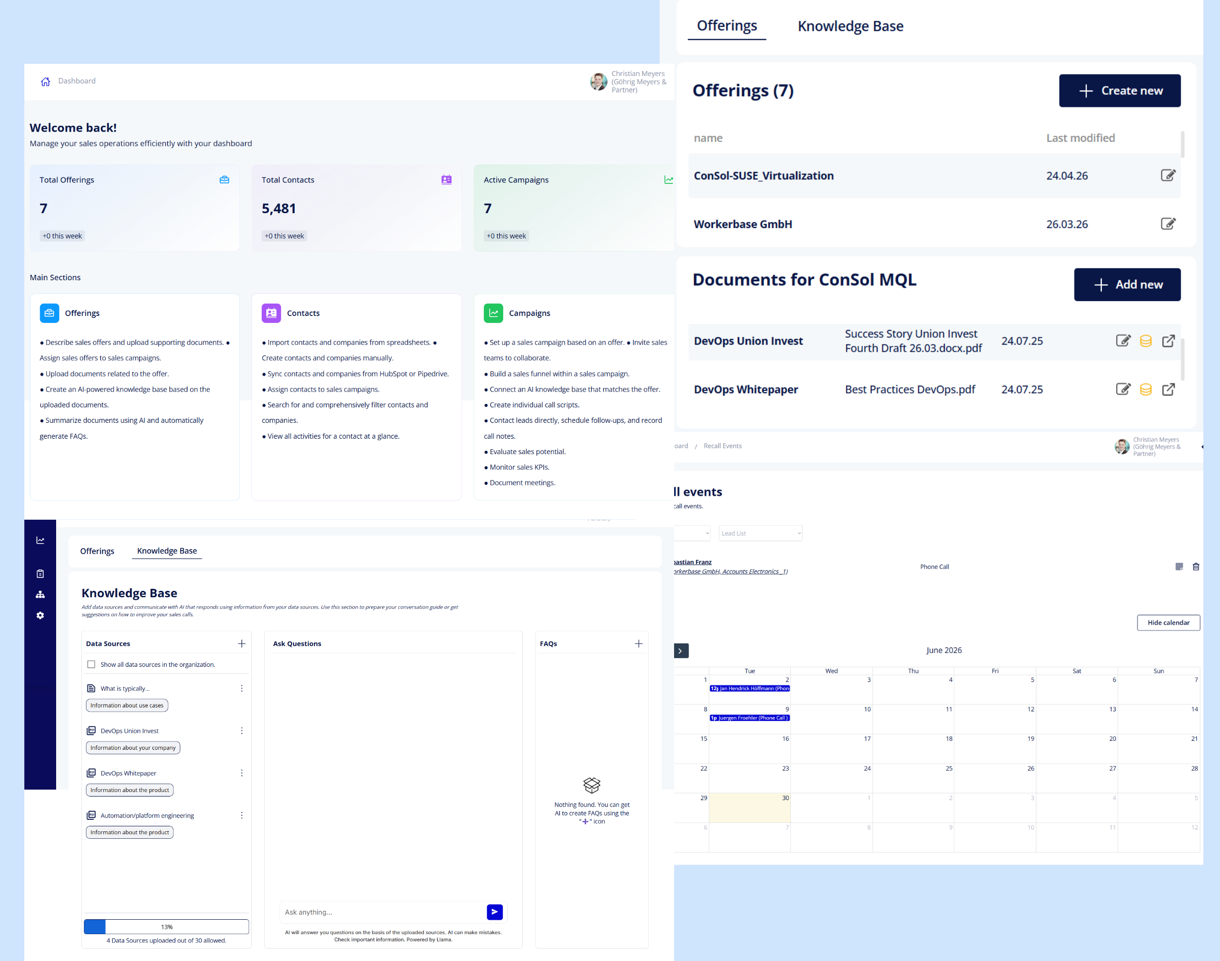 acQware – AI Cold Calling & Sales CRM