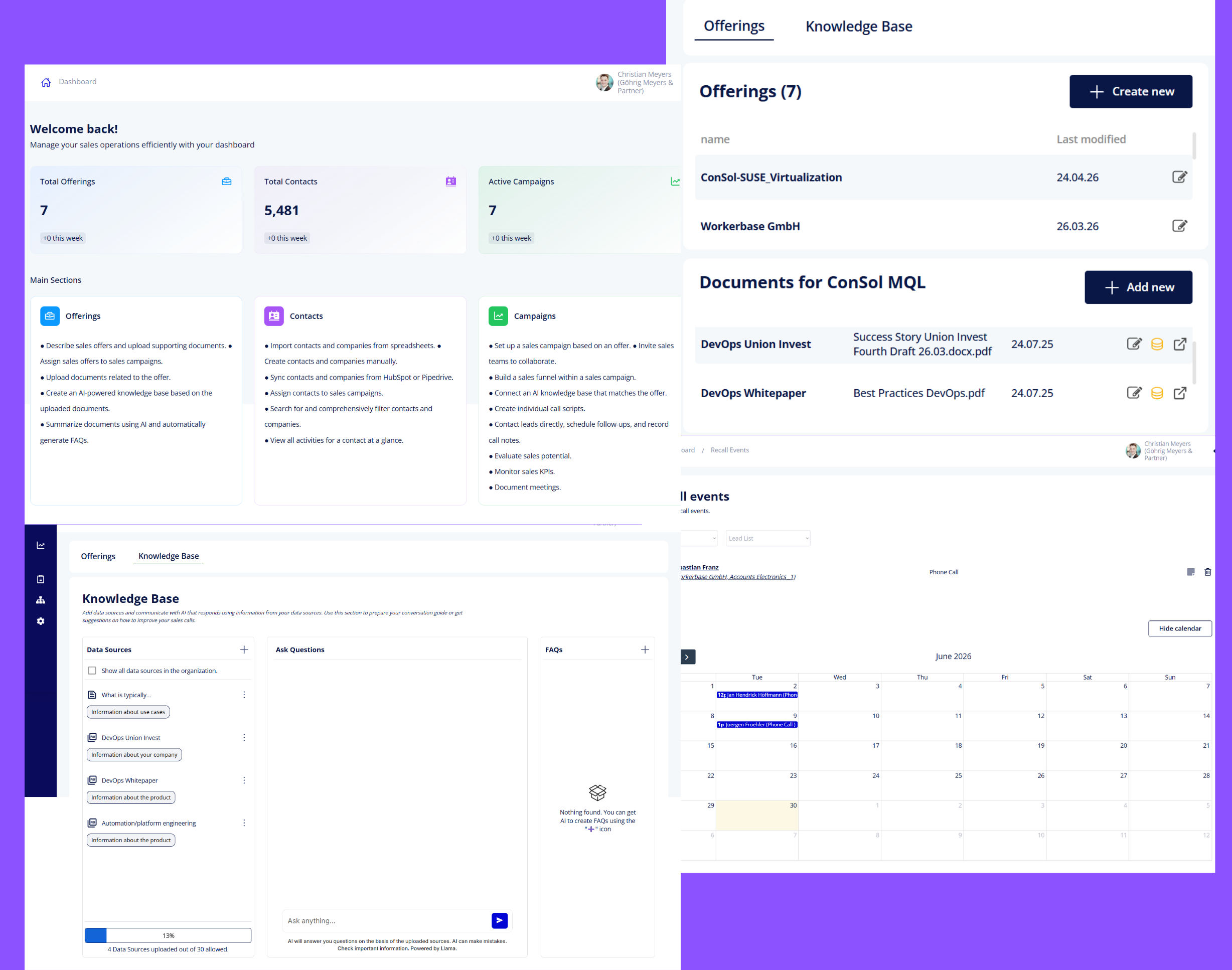 acQware – AI Cold Calling & Sales CRM