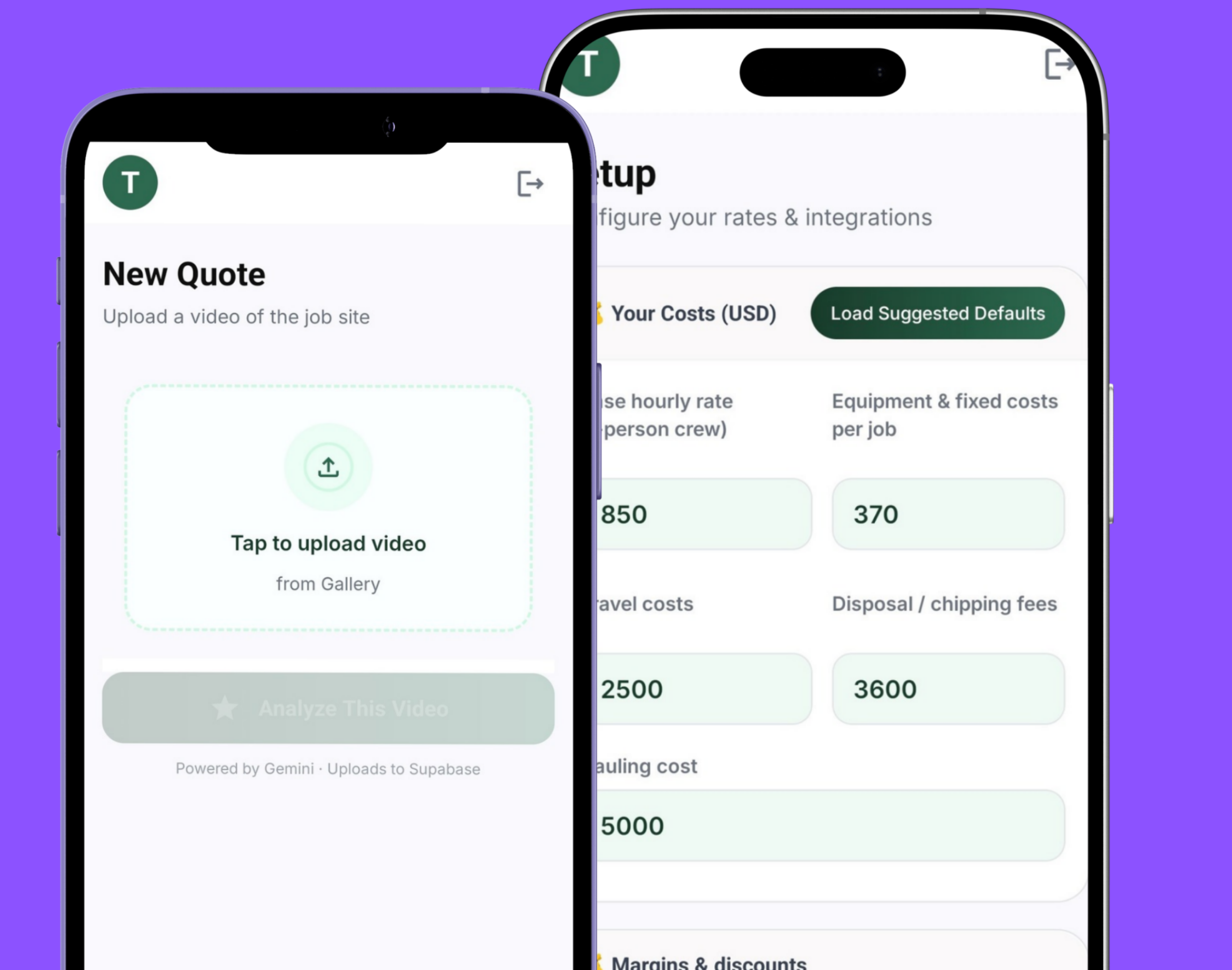 TreeQuote AI - Mobile Application