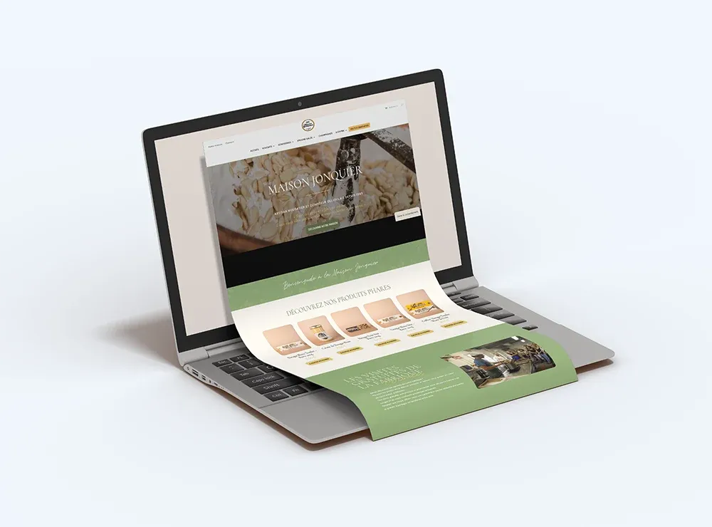 site web presentation