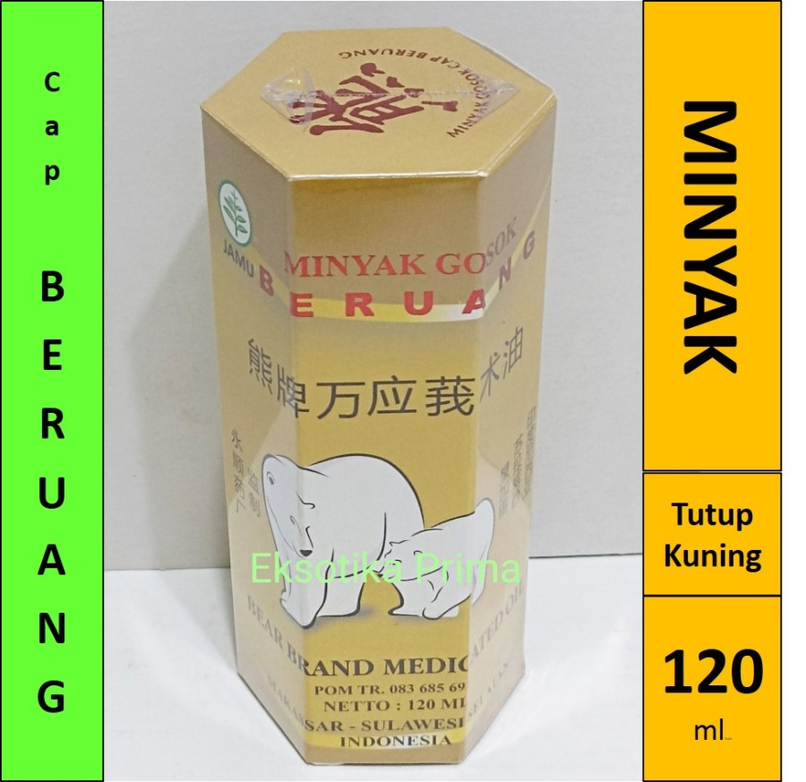 Minyak Gosok Cap Beruang Super
