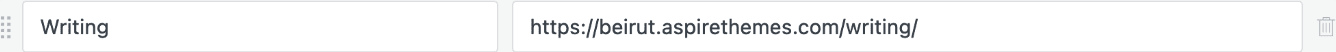 Beirut Ghost Theme Writing Navigation