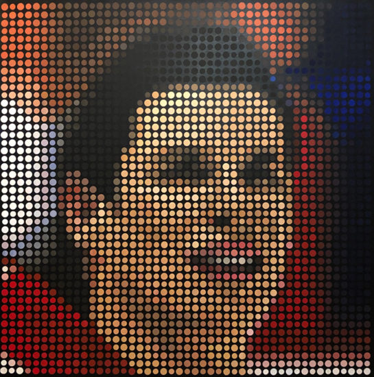 Sydney Crosby Painting by Justin Blayney