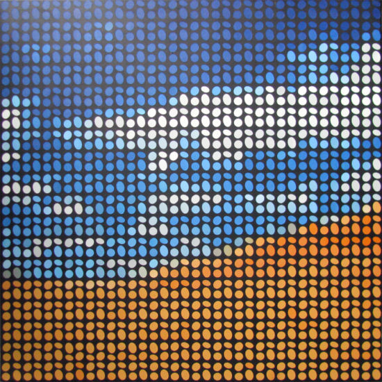 Erg Chebbi Sand Dunes Painting