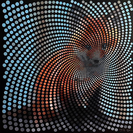 Fibonacci Fox Pixel Painting