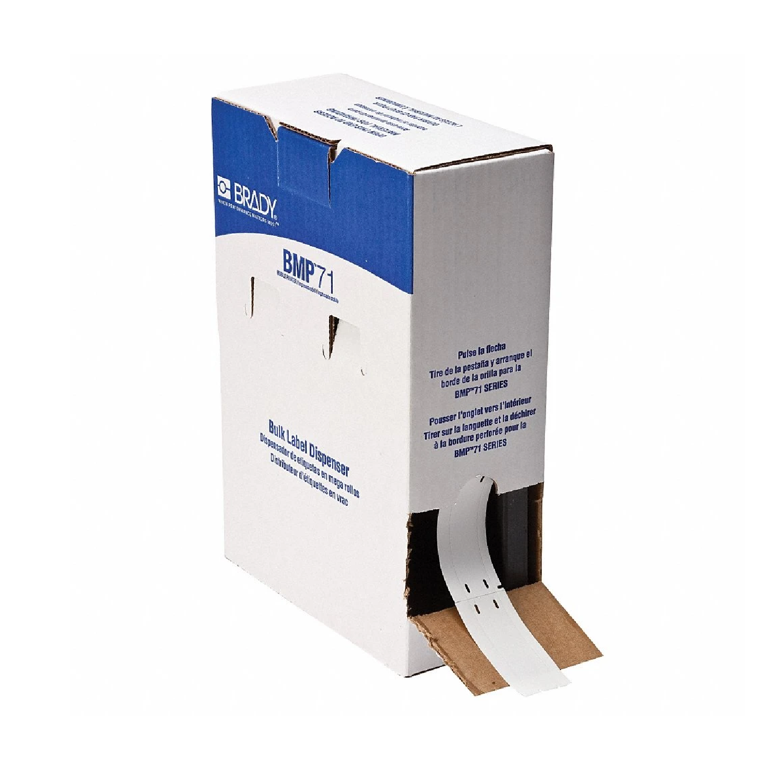 BRADY-BM-12-109 - Tarjetas Industriales Brady BM-12-109 3" x 1000, alta durabilidad