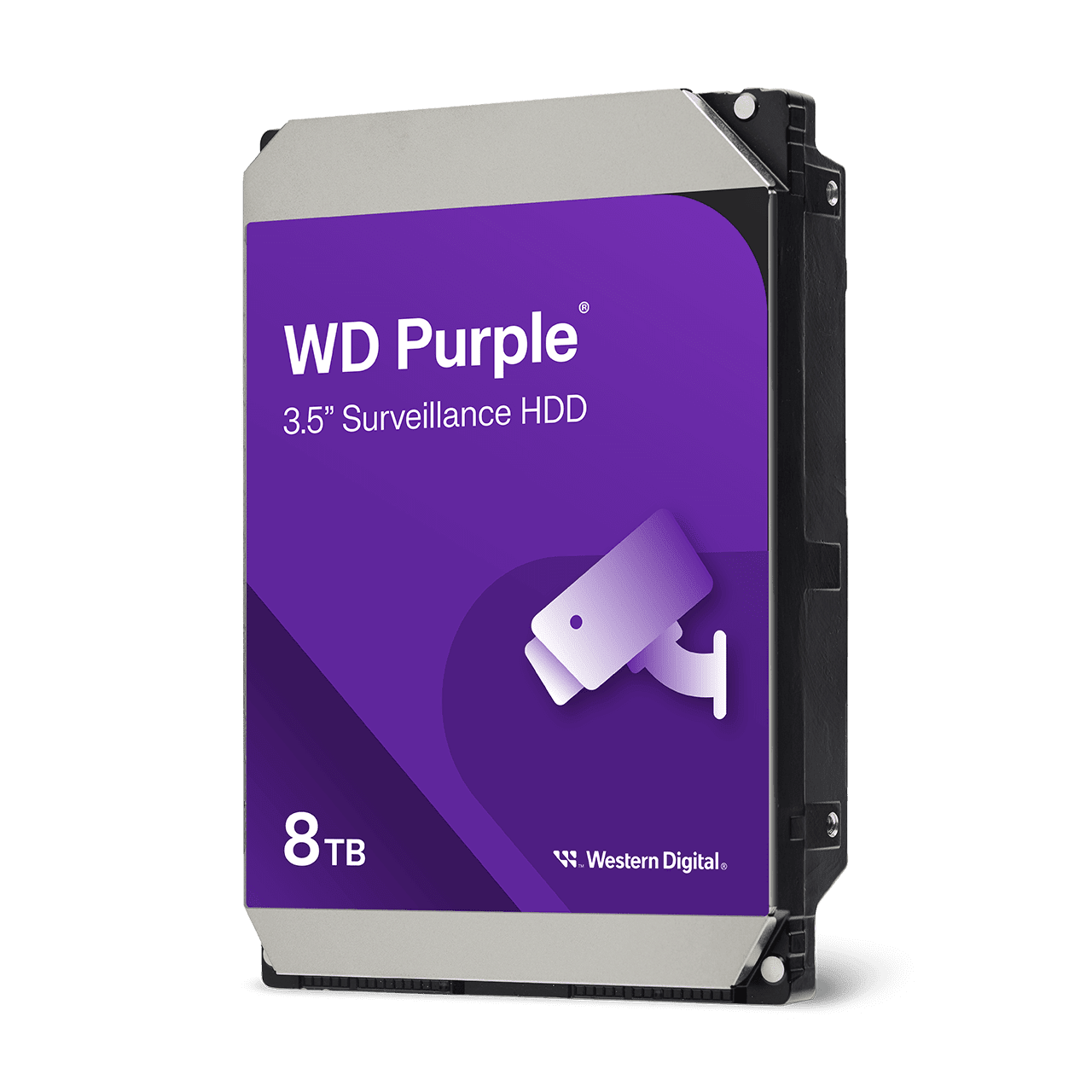 HIK-WD85PURZ - HIK-WD85PURZ  WESTERN DIGITAL WD PURPLE DISCO DURO 8TB, SATA 3.5"
