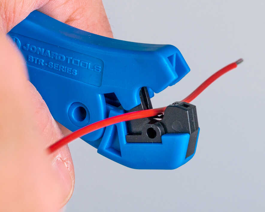 JO-BTR-6 - BTR-6 PELADOR DE BUFFER CORTE PERIMETRAL FORROS DE HASTA 6MM DE DIÁMETRO