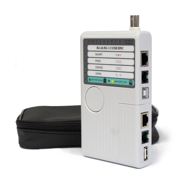 CAT-NF-3468 - NF-3468 TESTER DE CABLEADO 4PRS, BNC HASTA 1500FTS, CATCOM