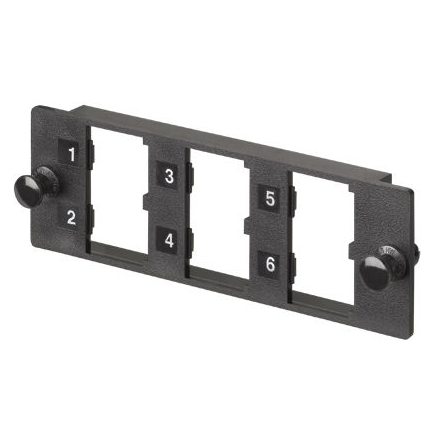 PAND-FMP6 - Panduit FMP6 Panel Adaptador Modular Opticom Fibra Óptica