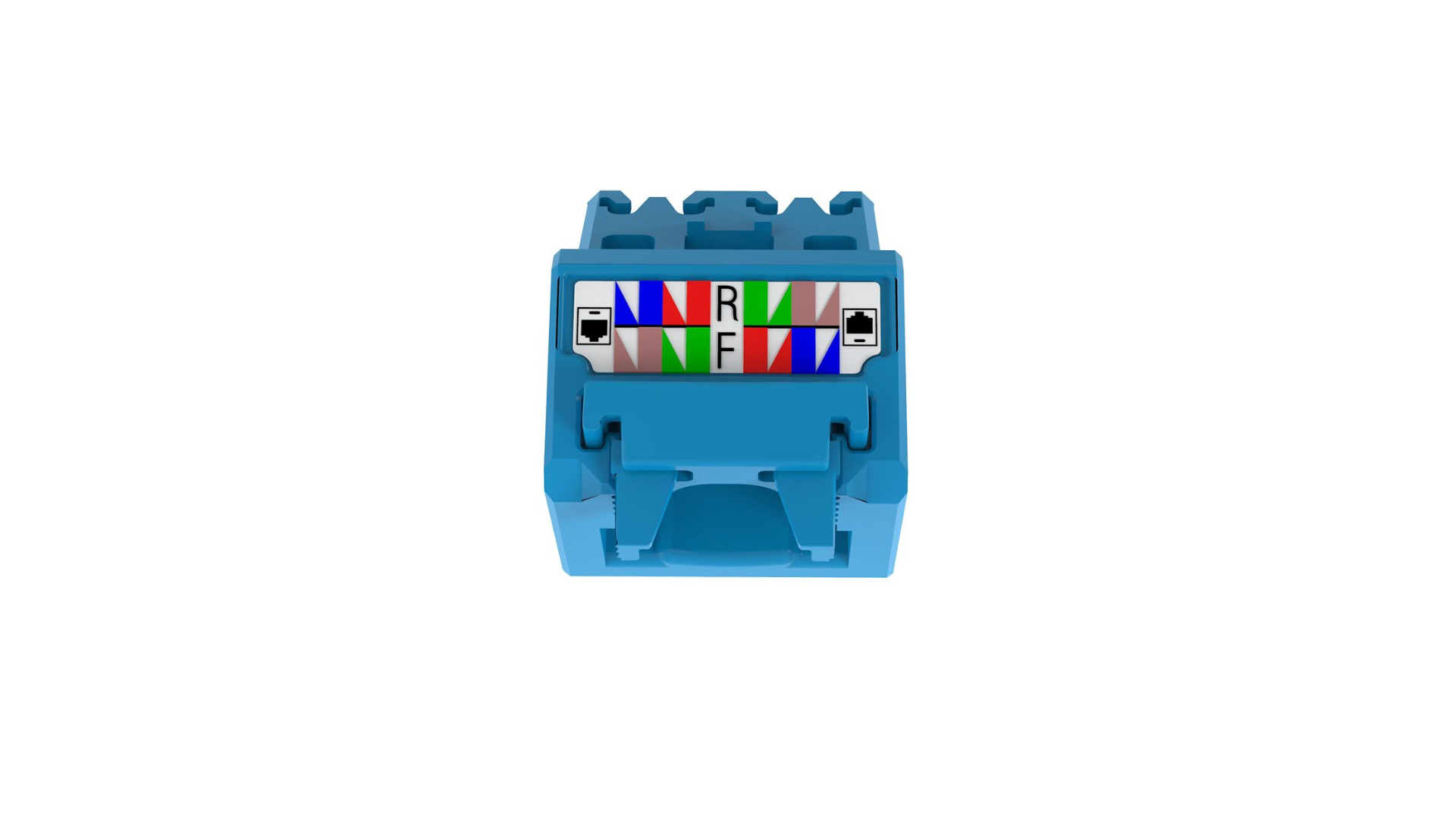 PAND-CJUDCAPBU-C - CJUDCAPBU-C BLOQUE ANGULADO 45 GR  PARA INSERTOS MINICOM 6A