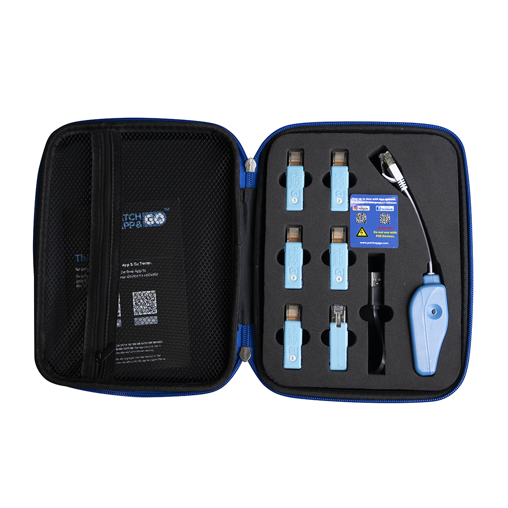 Q-PAGT001 - PAGT001 PATCH APP & GO NETWORK TESTER-TRACER, W-SMART PLUGS