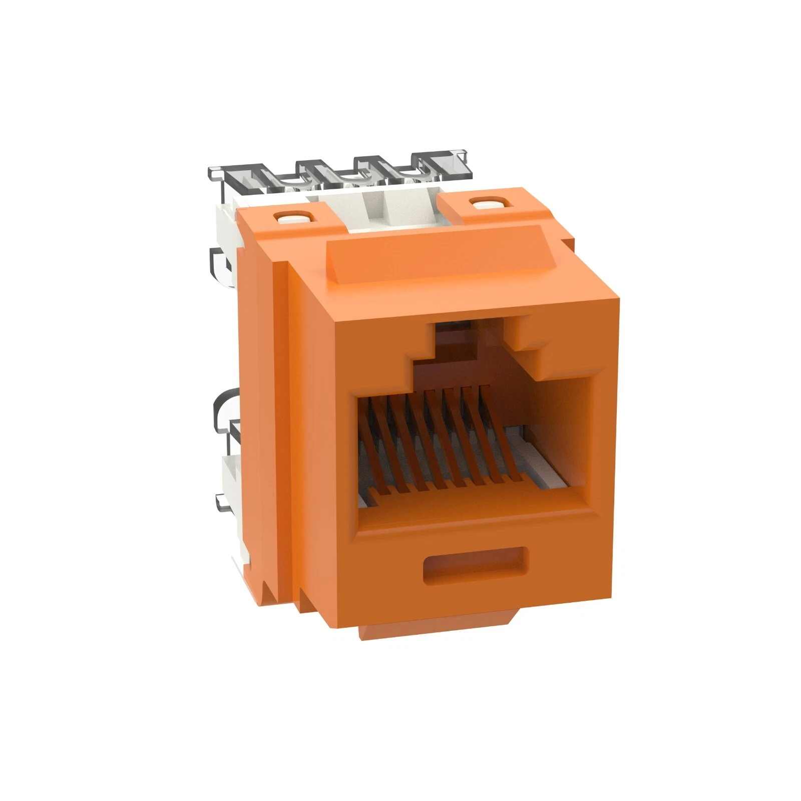PAND-NK688MOR - NK688MOR MODULO KEYSTONE JACK CAT. 6 NARANJA, NETKEY