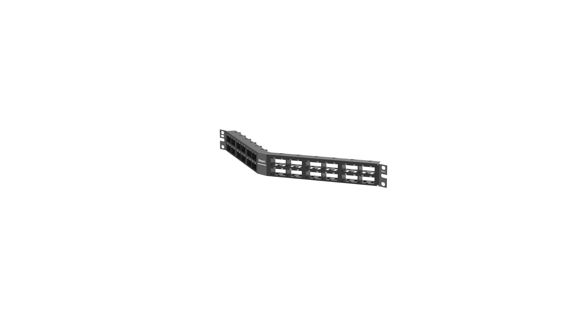 PAND-CPPA48HDEWBL - CPPA48HDEWBL PATCH PANEL MODULAR HD ANGULADO
