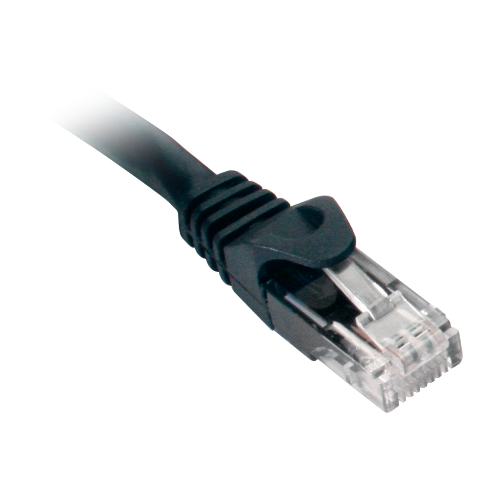 Q-NPC-1115 - NPC-1115   PATCH CORD UTP CAT. 5E NEGRO 15 FT QUEST