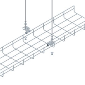 EZT-ASPG - ASPG CLIP T/TRAPECIO PARA SUSPENSION EN TECHO DE ESCALERILLA, CABLOFIL