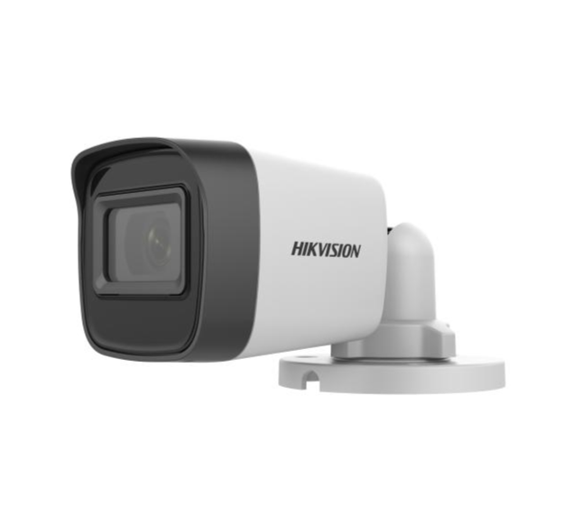 HIK-DS-2CE16D0T-EXIPF - Cámara Bala Analógica HIK 2MP IR 20M Lente Fijo Plástico