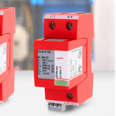 DEHN-900347 - 900347 DEHNVISTA SUPRESOR DE PICOS TIPOS 1+2 120 y 220V, Ip 50kA, MONOFÁSICO TT Y TN, UNIPOLAR, INCLUYE BASE Y MÓDULO DE PROTECCIÓN INSERTABLE 