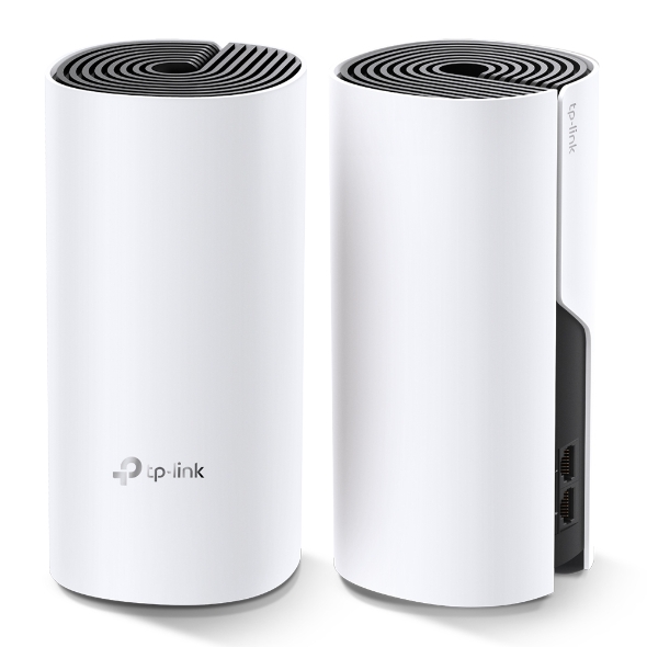 TL-DECO M4 (2pack) - DECO M4 (2pack)  C1200 KIT DE REPETIDORES/ROUTER  DE WiFi MESH DUAL BAND 2 GIGABIT, 1000Mbps