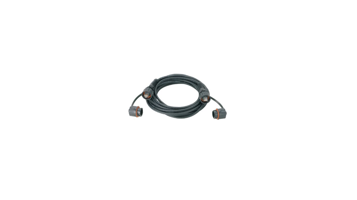 PAND-IUTP6X1MBL - IUTP6X1MBL PATCH CORD INDUSTRUAL S/FTP CAT6A, CONECTORES SIN, 1MT