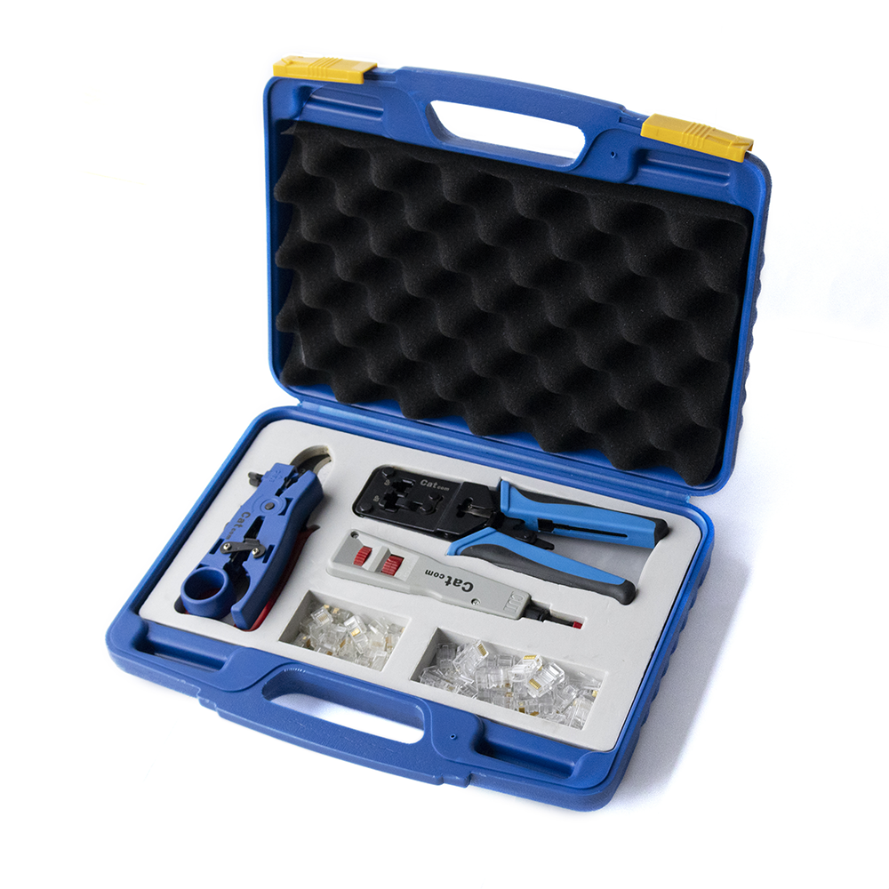 CAT-HT-K3043-168 - HT-K3043-168 KIT DE HERRAMIENTAS P/CONECTORIZAR COBRE, CATCOM