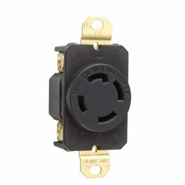 LG-L1630-R - LG-L1630-R   TOMA EMPOTRABLE P&S 30A480V 4h PASS&SEYMOUR LEGRAND