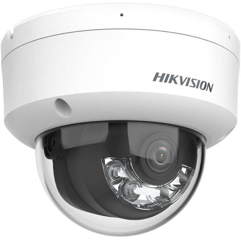 HIK-DS-2CD1163G2-LIU - HIK-DS-2CD1163G2-LIU CAMARA IP DOMO 6MP POE LENTE FIJO IR 30M CON AUDIO IP67 IK08 HIBRID LIGHT