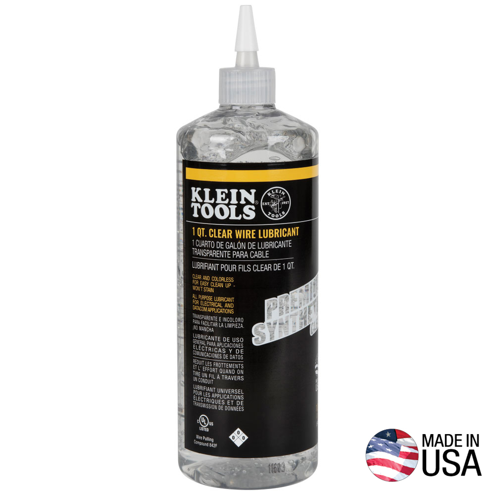 KLEIN-51028 - 51028 CONSUMIBLE LÍQUIDO LUBRICANTE SINTÉTICO TRANSPARENTE 1/4GAL