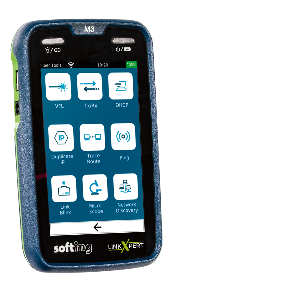 SOFT-226104 - SOFT-226104 LINKXPERT M3 TESTER  EQUIPO DE MEDICION MULTIHERRAMIENTA DE 3 MEDIOS PARA REDES LAN