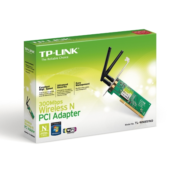 TL-WN851ND - WN851ND TARJETA PCI 802.11 N 300MBPS WIFI