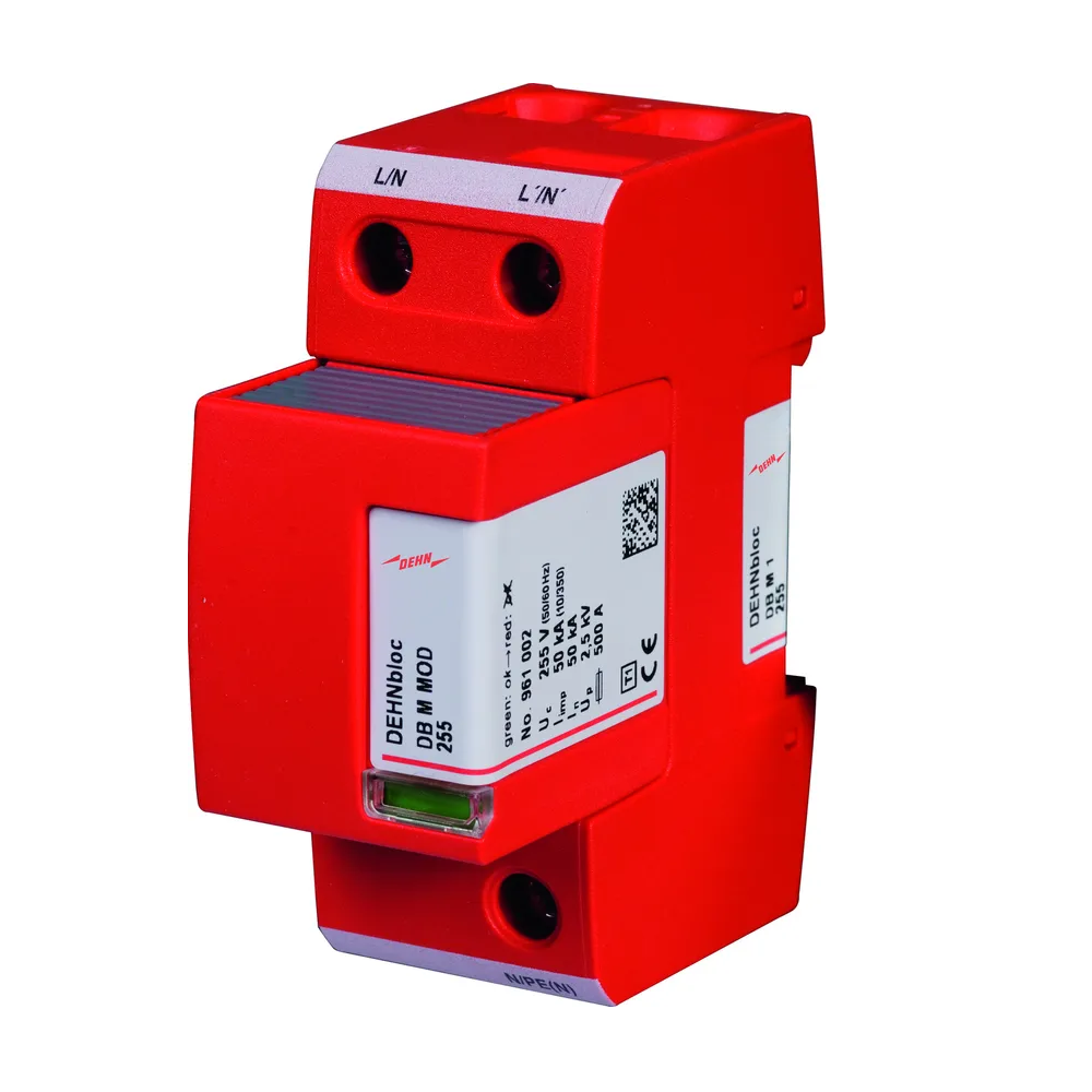 DEHN-961120 - 961120 SUPRESOR DE TRANSIENTES TIPO 1 240VAC 50kA PARA RIEL DIN 