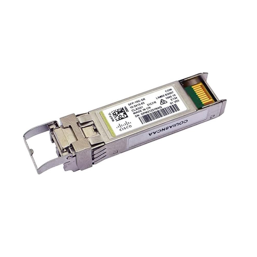 CISCO-SFP-10G-SR= - SFP-10G-SR= MODULO SFP MINIGBIC 10GBASE-SR CONECTOR LC DUPLEX 850NM 300M, CISCO