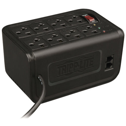 TLP-VR1208R - VR1208R REGULADOR AUTOMÁTICO DE VOLTAJE CON PROTECCIÓN DE PICOS, 1200VA, 120V