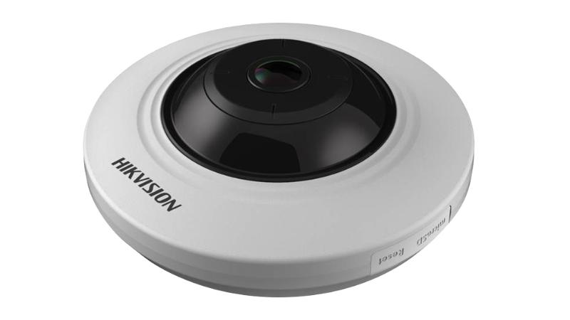 HIK-DS-2CD2955FWD-IS - HIK-DS-2CD2955FWD-IS CAMARA IP FISHEYE 5MP POE LENTE 180° IR 8M ENTRADA DE AUDIO