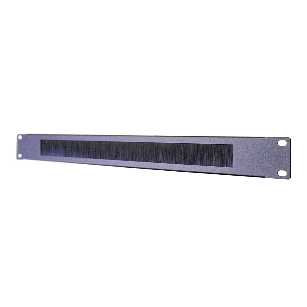 CAT-SW1UBRUSHPANEL - SW1UBRUSHPANEL PANEL RACKEABLE C/PASACABLES TIPO CEPILLO DE 1RU, CATCOM