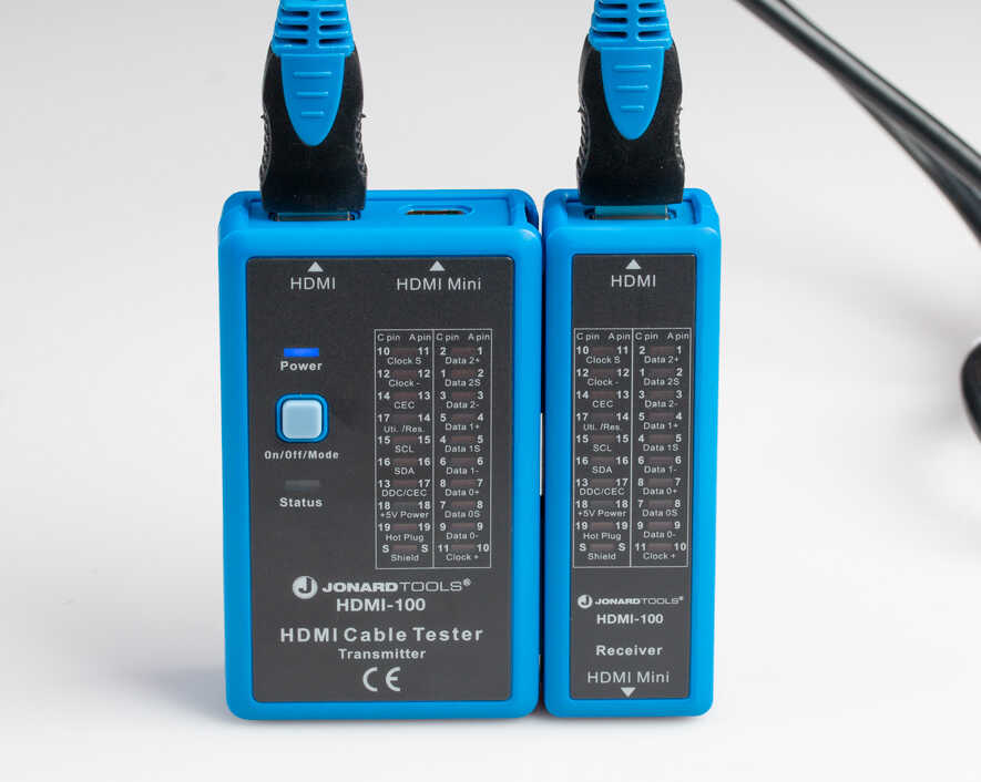 JO-HDMI-100 - HDMI-100 TESTER PARA CABLES HDMI 