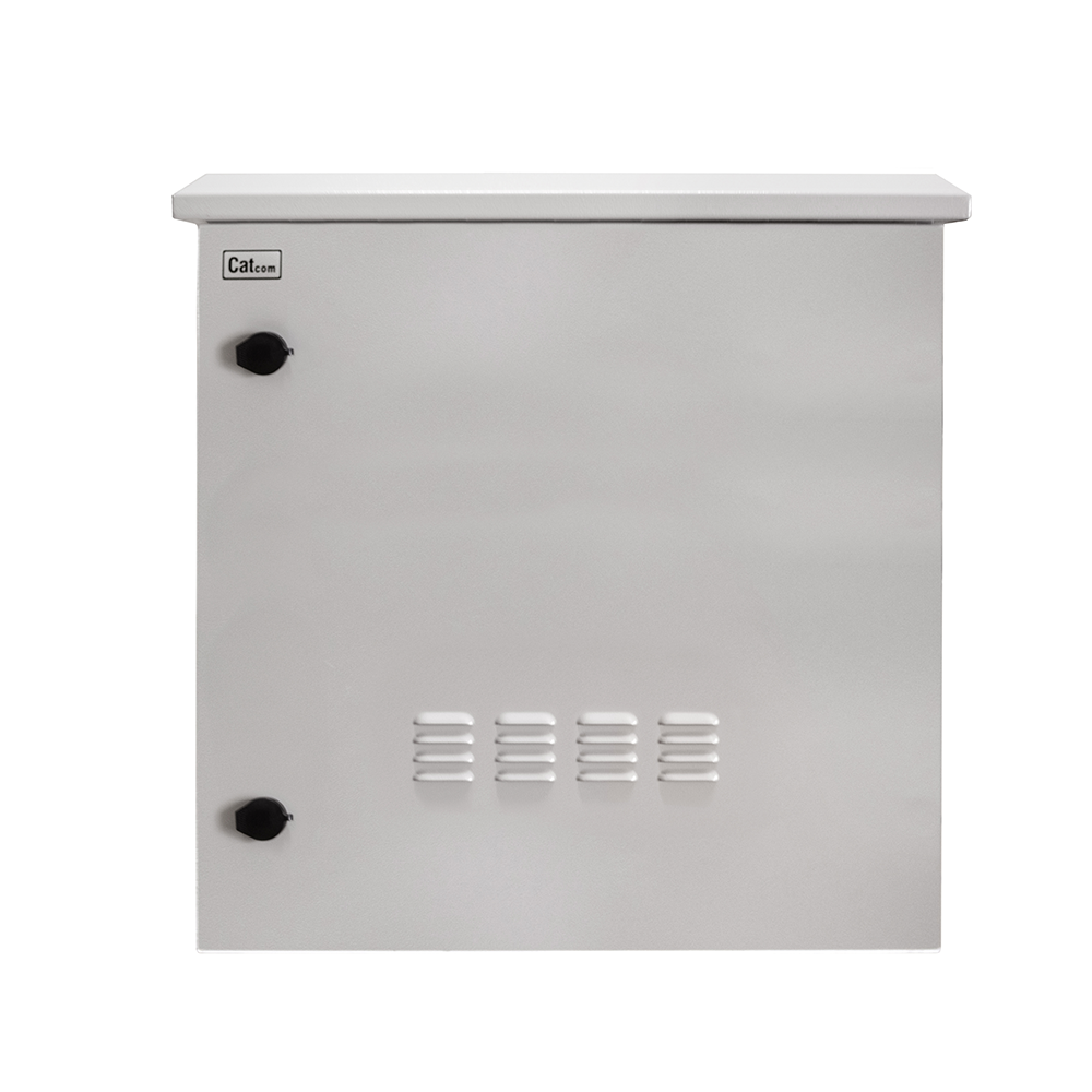 CAT-SO01001-6612(DL) - Gabinete Pared Exterior 12U IP55 | 600x600x600mm | CATCOM