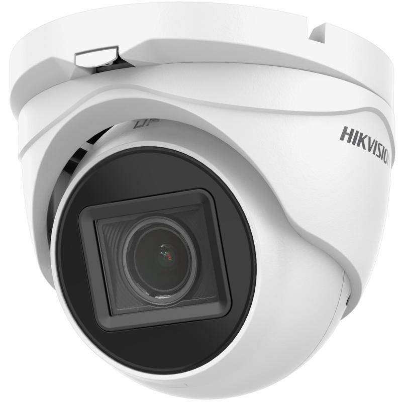 HIK-DS-2CE79H0T-IT3ZF - DS-2CE79H0T-IT3ZF CAMARA TIPO DOMO TORRETA LENTE MOTORIZADO 5MP IR 40M 2.7-13.5MM IP67