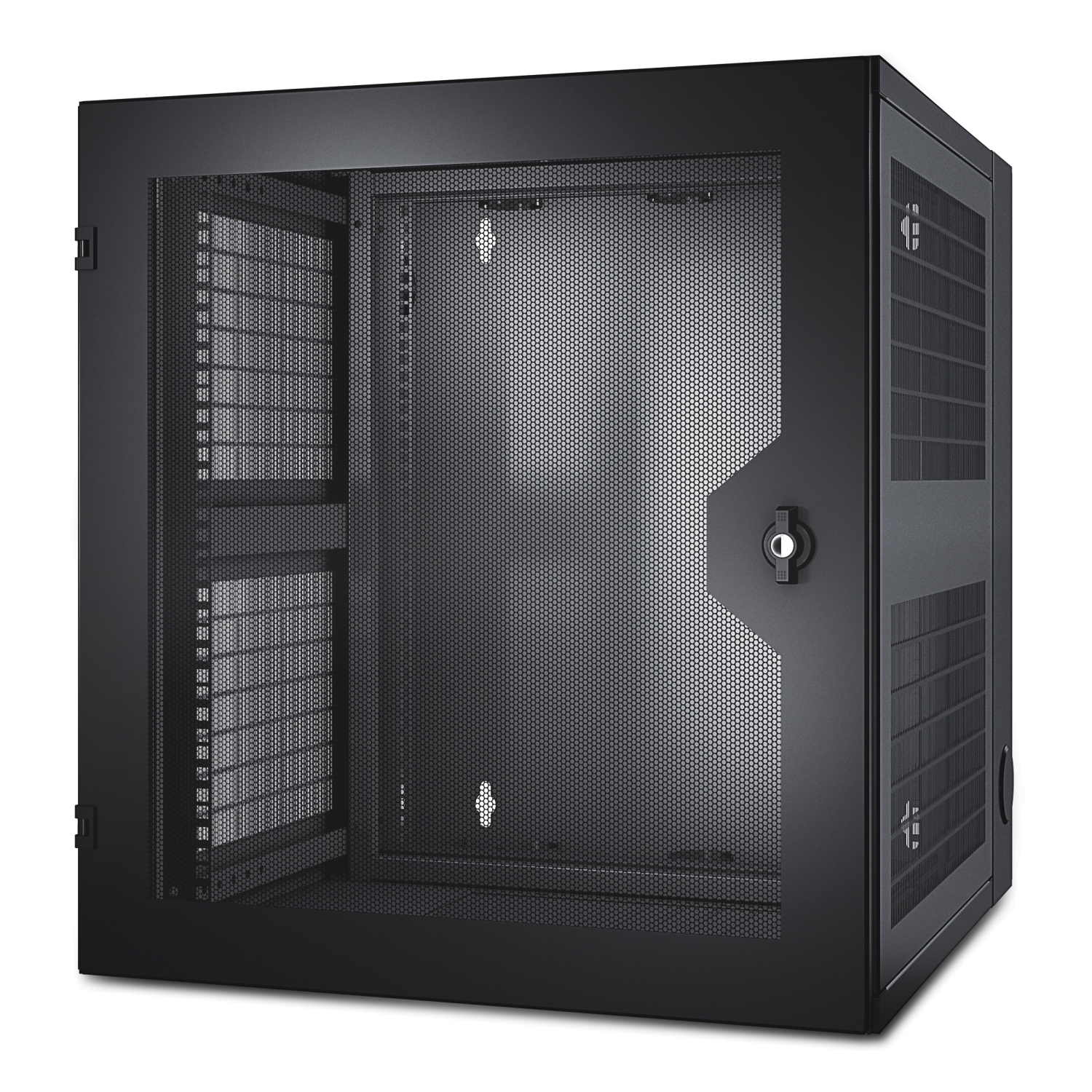APC-AR100HD - AR100HD GABINETE NETSHELTER DE PARED 13RU 66.3cm x 58.4cm x 63.1cm PUERTA MALLA APC