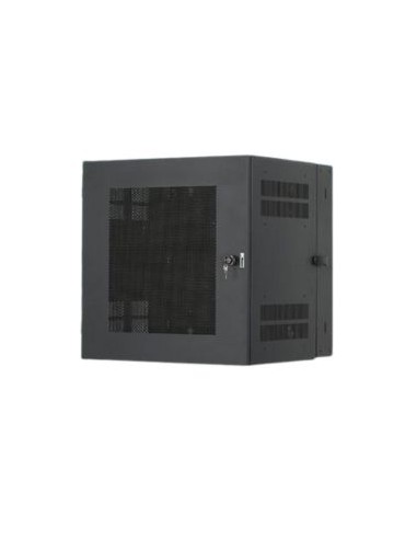 PAND-PZC12P - PZC12P GABINETE DE PARED 12RU C/PTA PERFORADA NEGRO