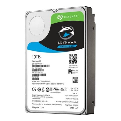 HIK-ST10000VE0008 - HIK-ST10000VE0008 DISCO DURO SATA 10TB SKYHAWK