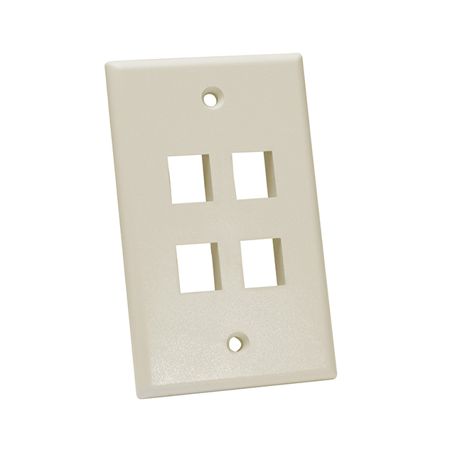 Q-NFP-2047 - NFP-2047  PLACA DE 4 PTOS. P/KEYSTONE,ALMENDRA,C/ICONOS QUEST