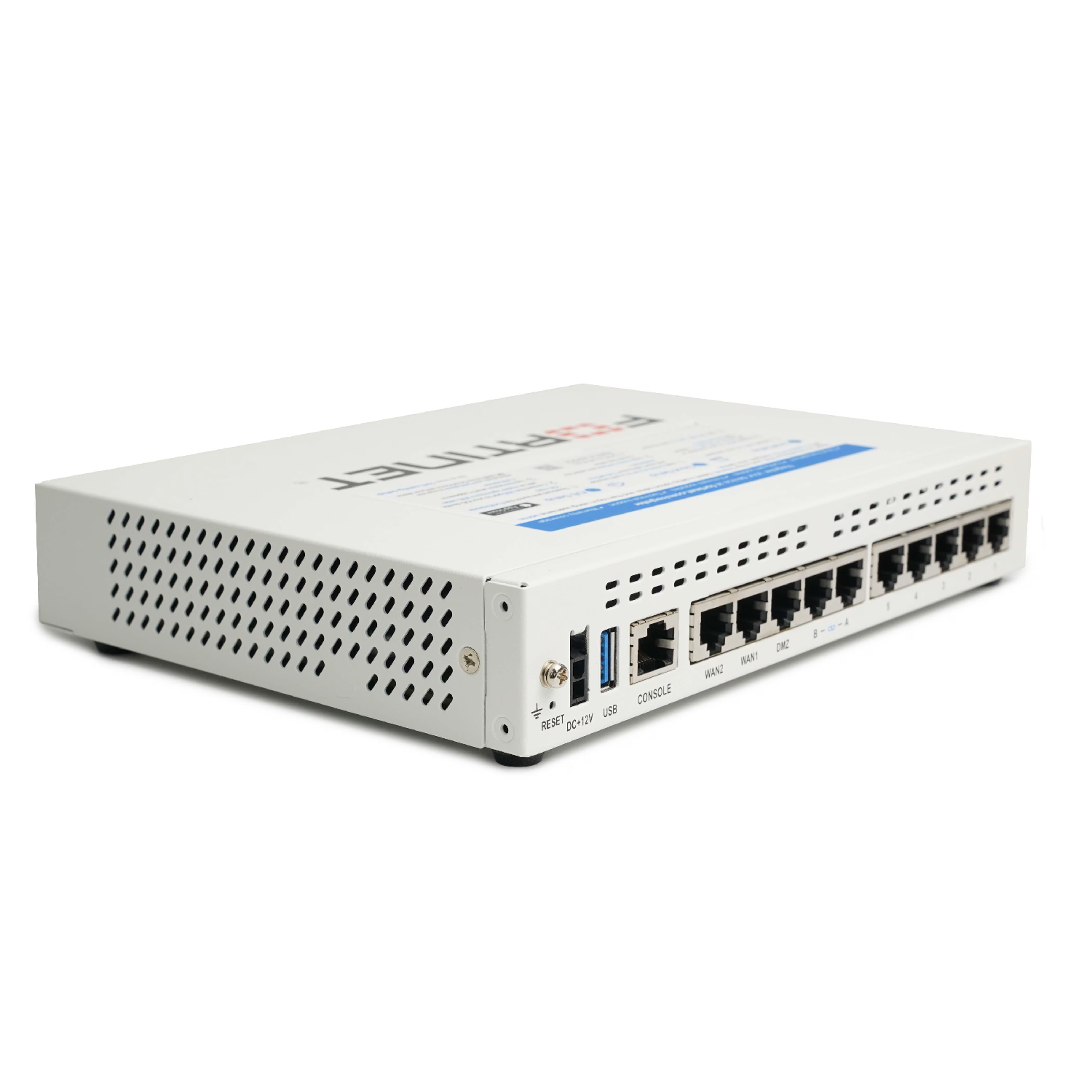 FORTINET-FG-60F - FG-60F  ROUTER FIREWALL 10 x GE RJ45 ports (including 7 x Internal Ports, 2 x WAN Ports, 1 x DMZ Port).