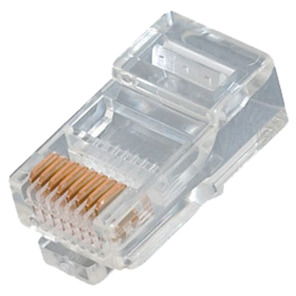 Q-NMP-8225 - NMP-8225 CONECTOR CAT. 5E RJ45  8P8C 50u" UL P/SOLIDO QUEST