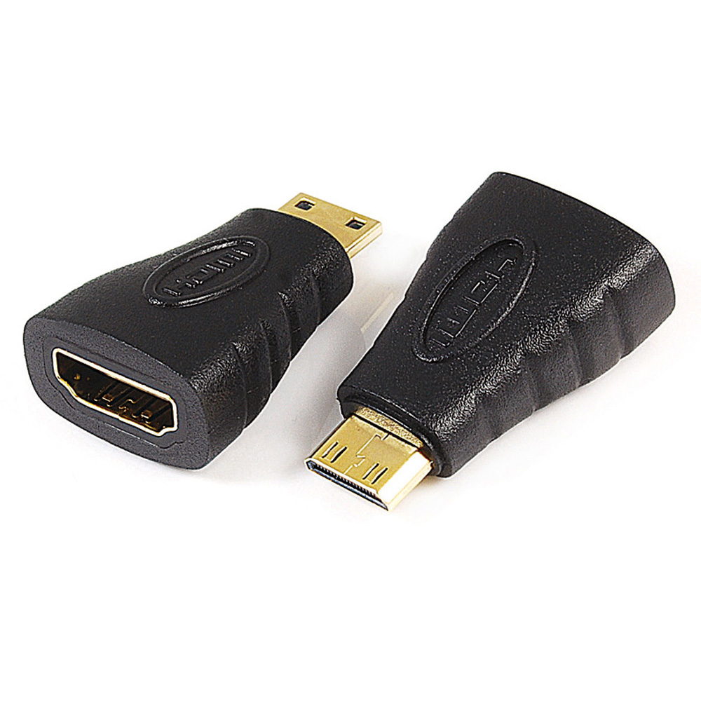 Q-HDI-1506 - HDI-1506 CONVERTIDOR  MINI-HDMI C (MACHO) A HDMI A (HEMBRA) 