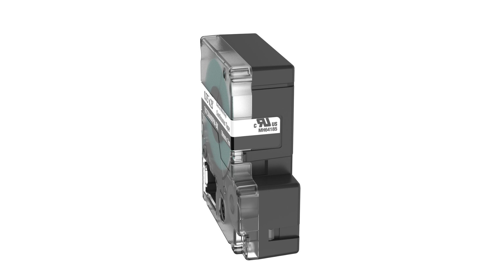 PAND-T075X000VPM-BK - T075X000VPM-BK ETIQUETA CONTINUA VINIL  0.75"W x 23'L NEGRO S/BLANCO, PANDUIT 