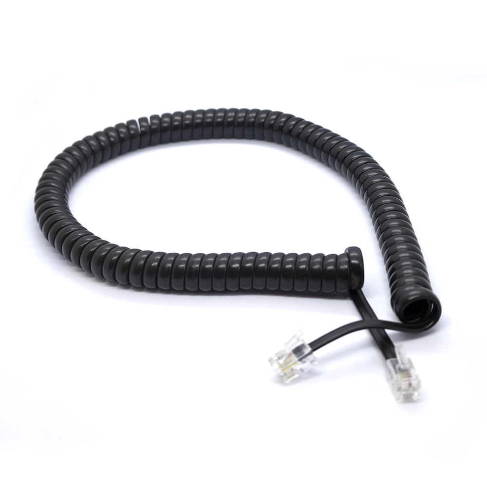 CAT-CEAT - CEAT CORD�N ESPIRAL P-AURICULAR TELEFONICO CON CONECTOR RJ9 DE 40CMS, CATCOM