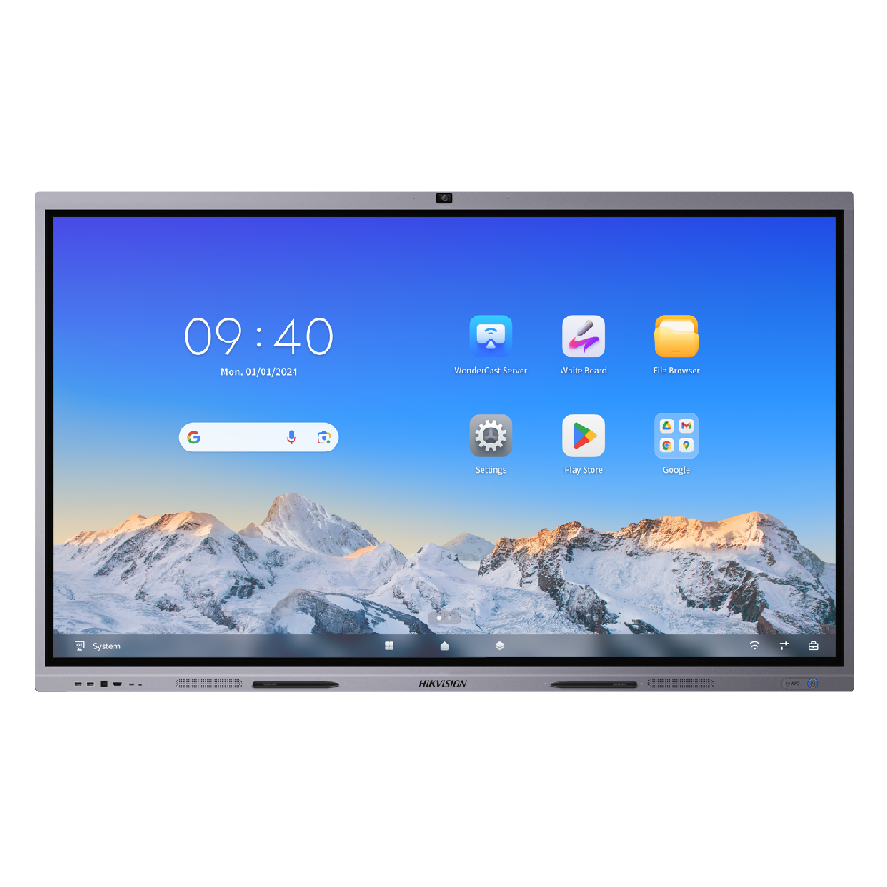 HIK-DS-D5C86RB-B - DS-D5C86RB-B Pantalla Interactiva Touch de 86" C�mara Web 8 MP 4K Bocinas Integradas Entradas HDMI y VGA